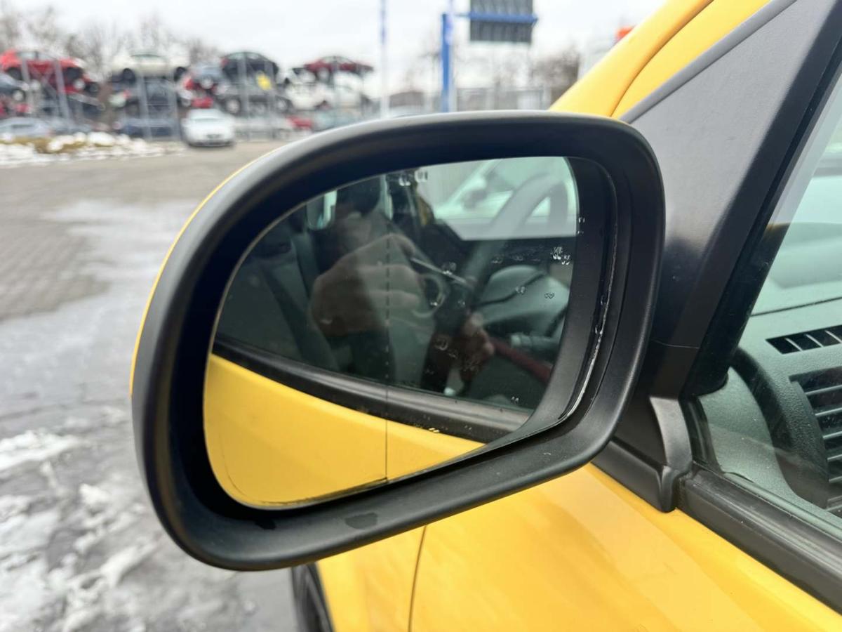 VW Fox original Au&szlig;enspiegel links elektrisch verstellbar LY1C Sonnengelb Bj.2007